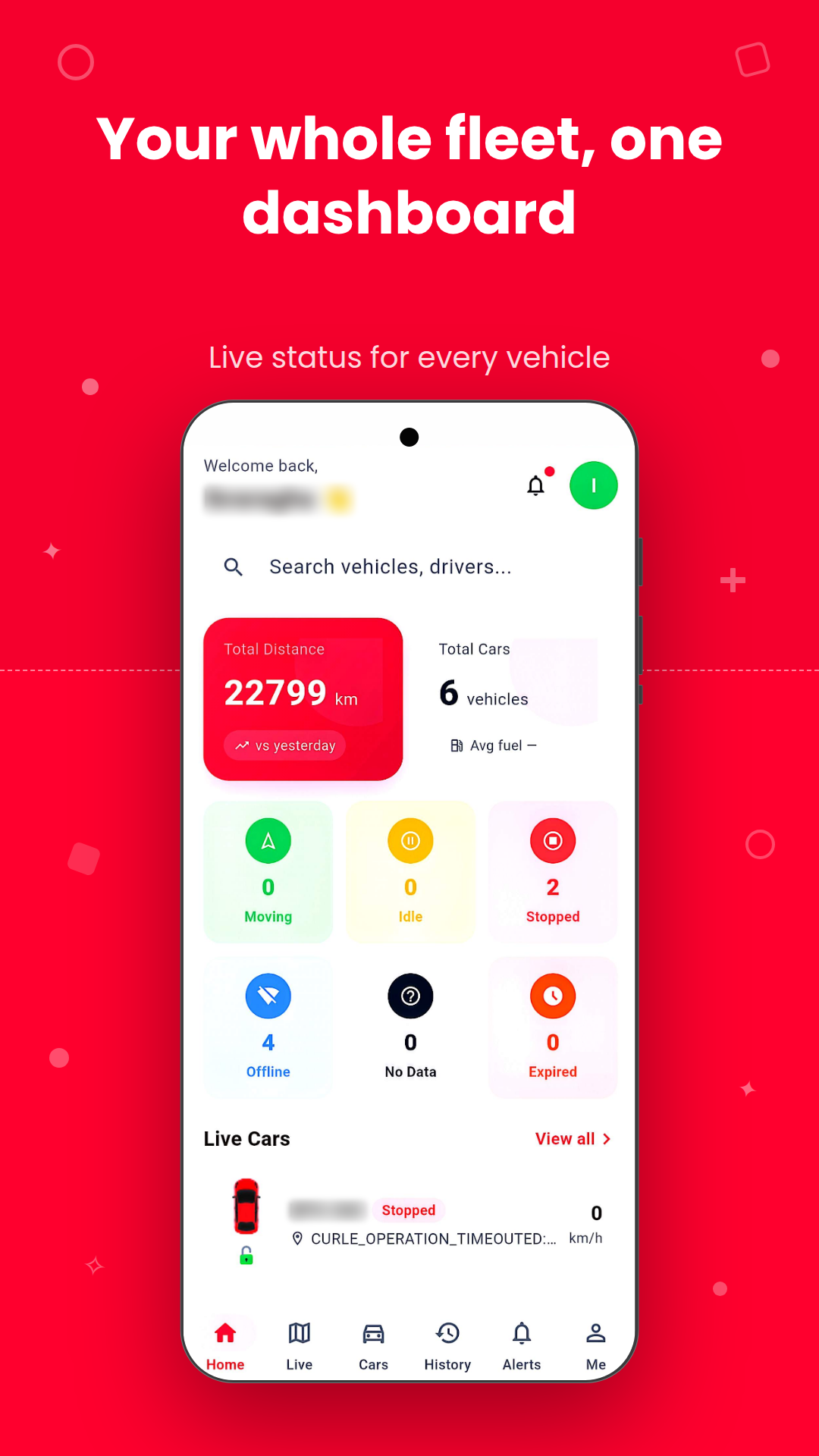 Real-Time Fleet Tracking — Home